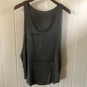✨NWOT✨Brandy Melville grey tank